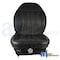 A & I Products High Back Industrial Seat w/ Suspension, Slide Track, Black Vinyl 25" x20" x19.5" A-HIS361W - alternate 2
